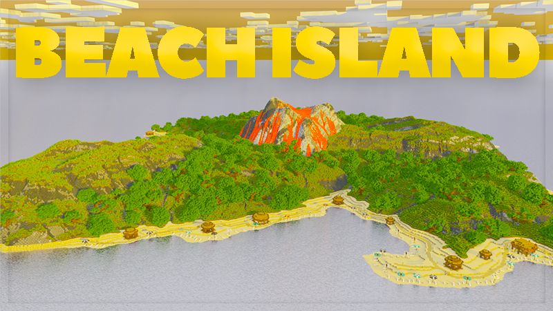 Beach Island on the Minecraft Marketplace by Rainbow Theory