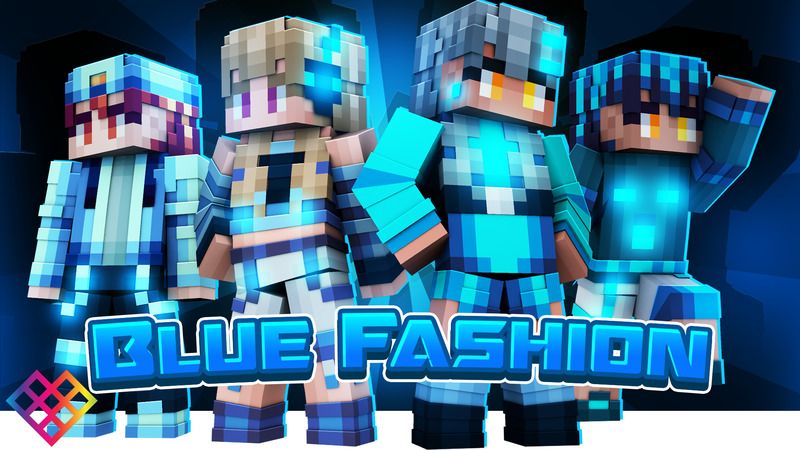 Blue Fashion on the Minecraft Marketplace by Rainbow Theory