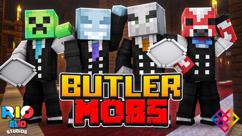 Butler Mobs on the Minecraft Marketplace by Rainbow Theory