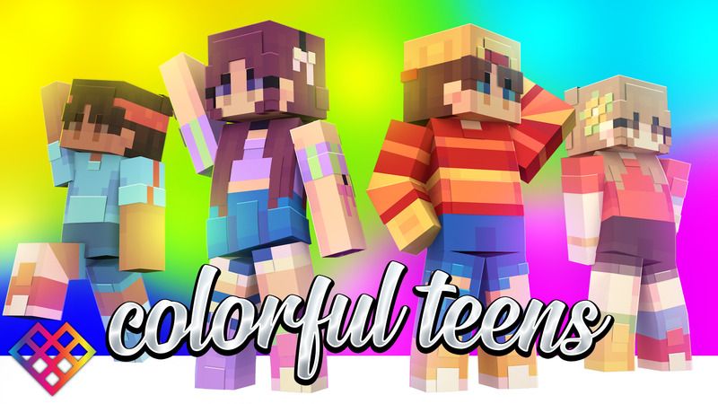 Colorful Teens on the Minecraft Marketplace by Rainbow Theory