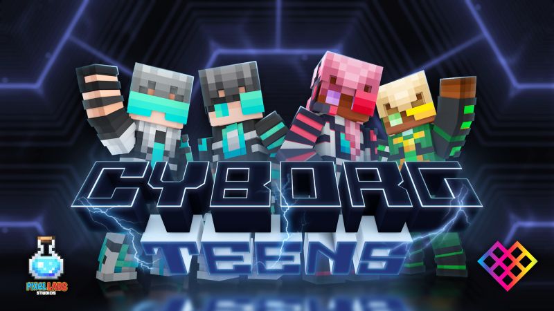 Cyborg Teens on the Minecraft Marketplace by Rainbow Theory