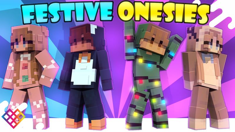 Festive Onesies on the Minecraft Marketplace by Rainbow Theory