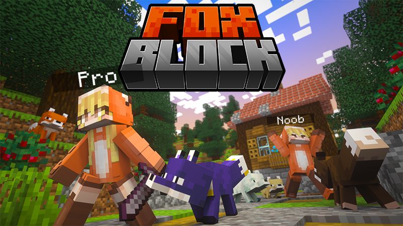 FoxBlock on the Minecraft Marketplace by Rainbow Theory