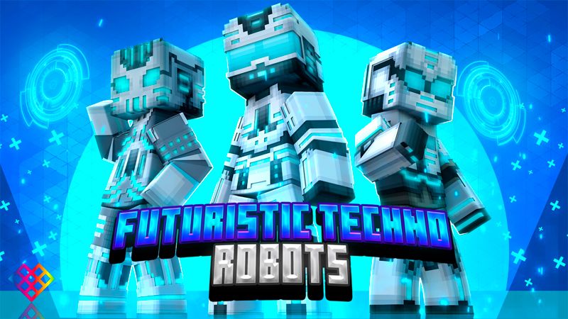 Futuristic Techno Robots on the Minecraft Marketplace by Rainbow Theory