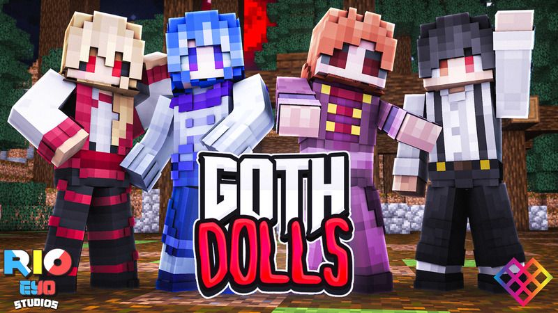 Goth Dolls on the Minecraft Marketplace by Rainbow Theory