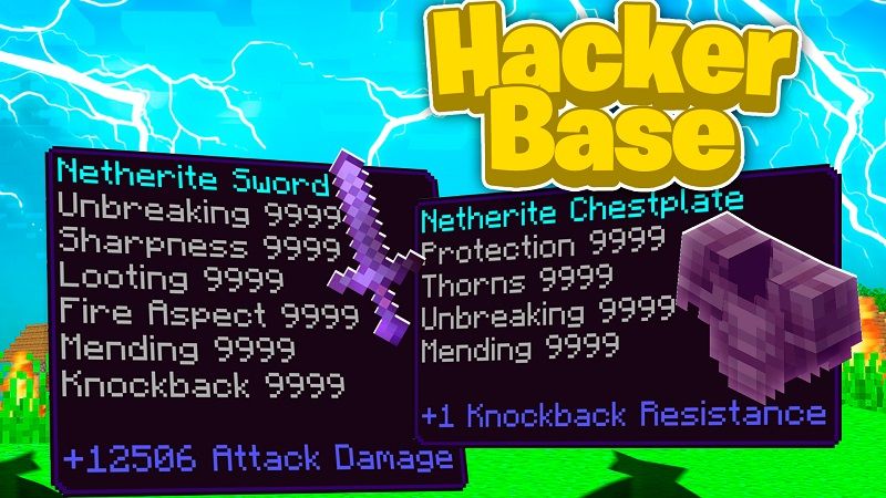 Hacker Base on the Minecraft Marketplace by rainbow-theory