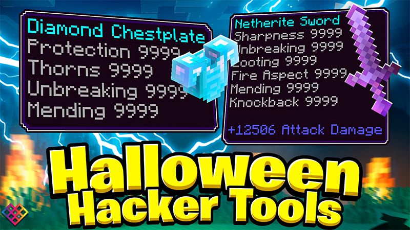 Halloween Hacker Tools on the Minecraft Marketplace by Rainbow Theory