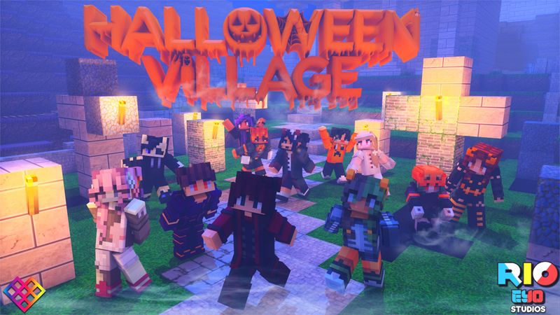 Halloween Village on the Minecraft Marketplace by Rainbow Theory