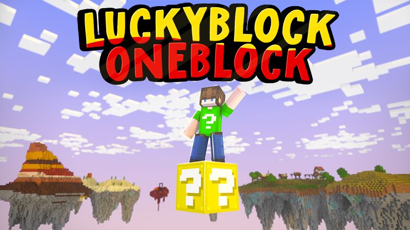 Luckyblock Oneblock on the Minecraft Marketplace by Rainbow Theory