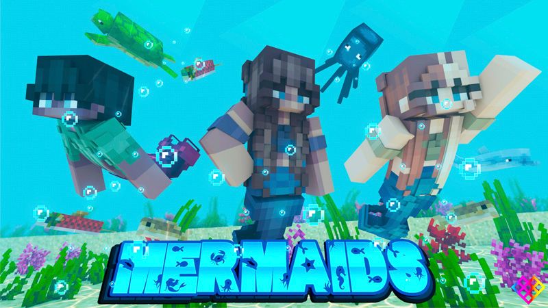 Mermaids on the Minecraft Marketplace by rainbow-theory