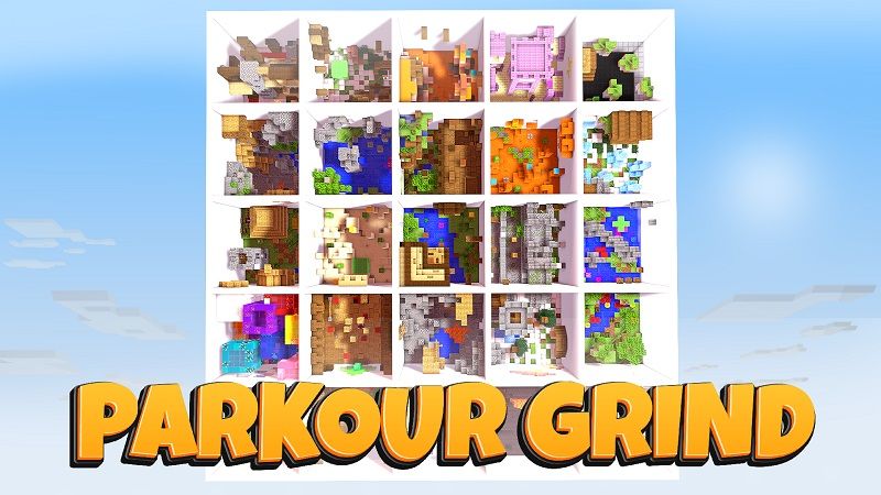 Parkour Grind on the Minecraft Marketplace by Rainbow Theory