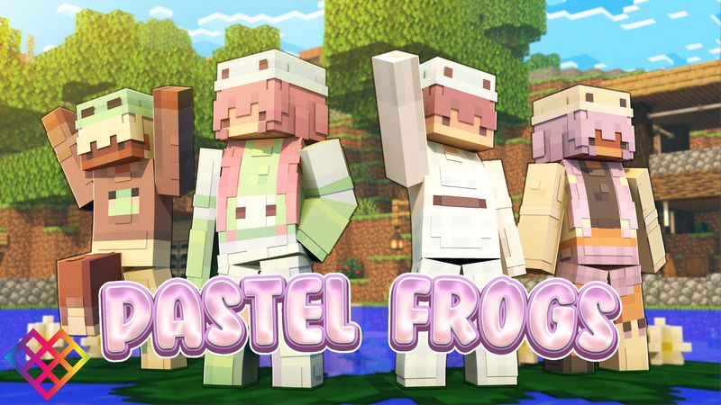 Pastel Frogs on the Minecraft Marketplace by Rainbow Theory