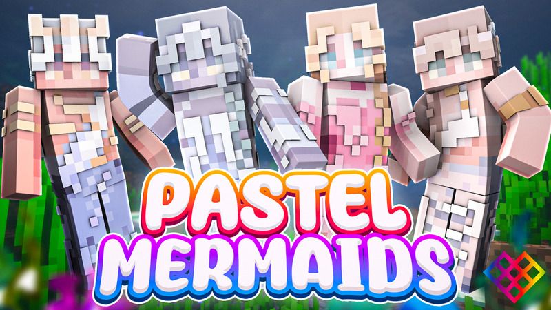 Pastel Mermaids on the Minecraft Marketplace by Rainbow Theory