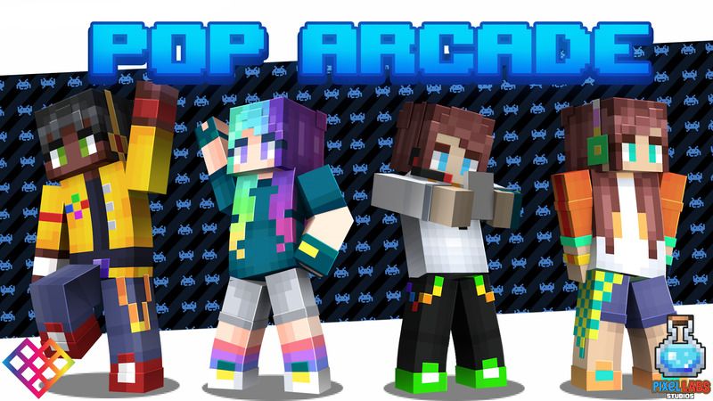 Pop Arcade on the Minecraft Marketplace by Rainbow Theory