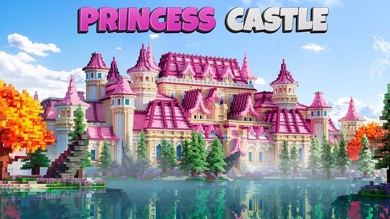 Princess Castle on the Minecraft Marketplace by Rainbow Theory