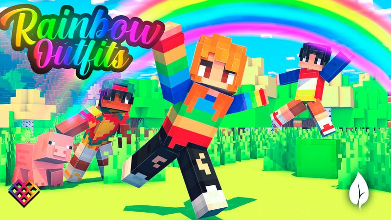 Rainbow Outfits on the Minecraft Marketplace by Rainbow Theory