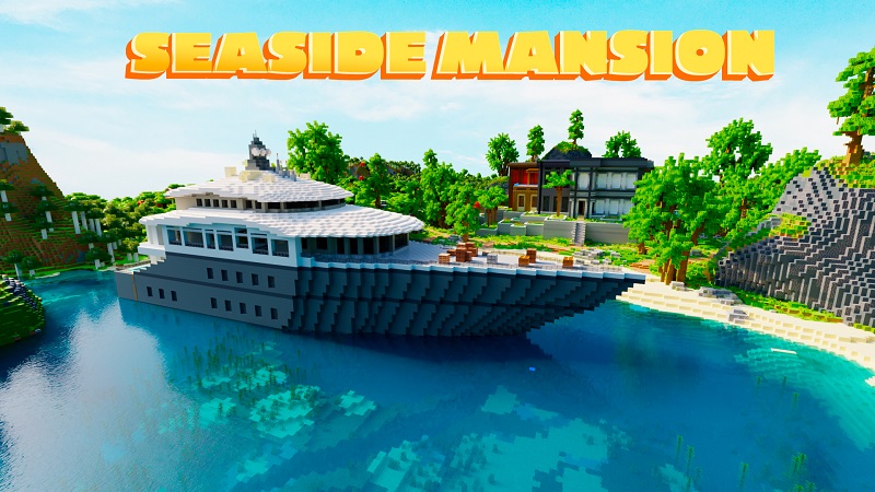 Seaside Mansion on the Minecraft Marketplace by Rainbow Theory