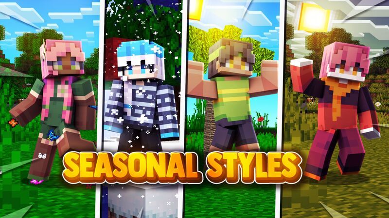 Seasonal Styles on the Minecraft Marketplace by Rainbow Theory