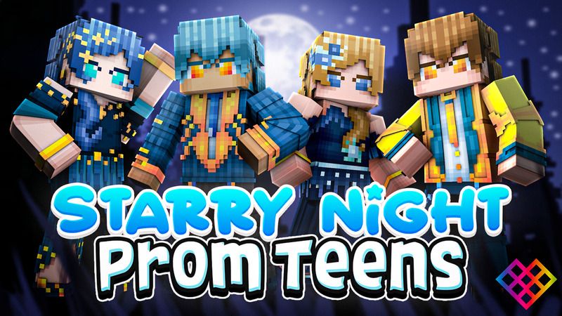 Starry Night Prom Teens on the Minecraft Marketplace by Rainbow Theory