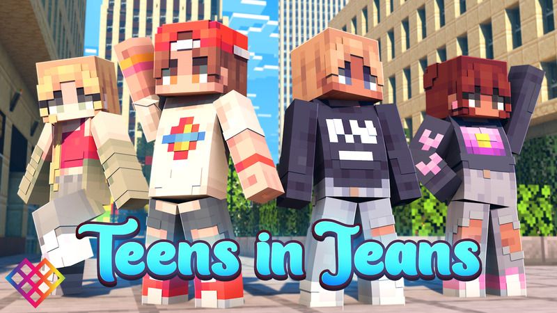 Teens in Jeans on the Minecraft Marketplace by Rainbow Theory