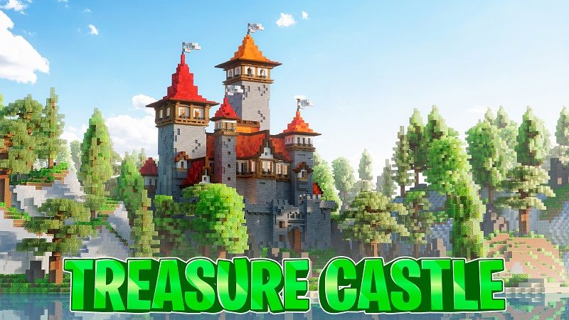 Treasure Castle on the Minecraft Marketplace by Rainbow Theory