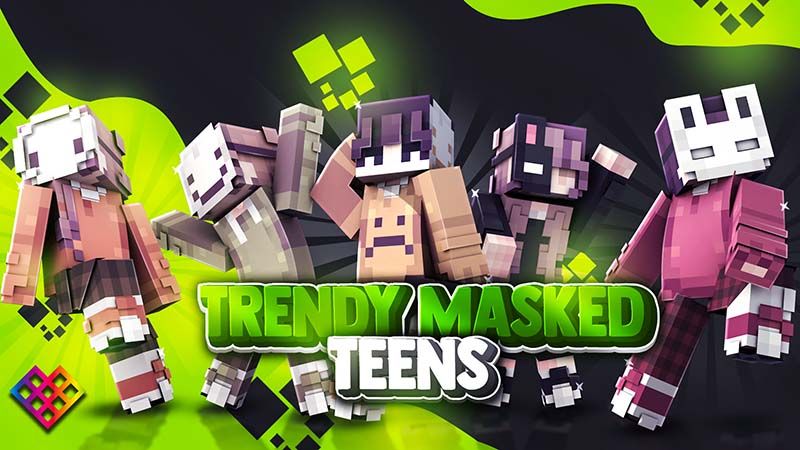 Trendy Masked Teens on the Minecraft Marketplace by Rainbow Theory