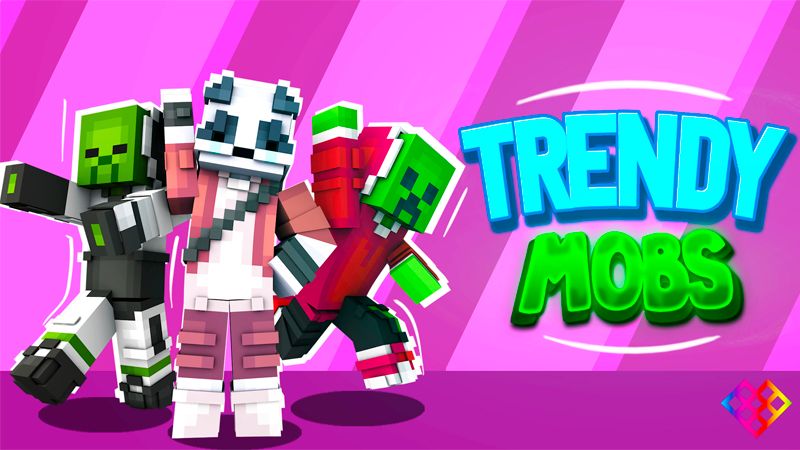 Trendy Mobs on the Minecraft Marketplace by Rainbow Theory