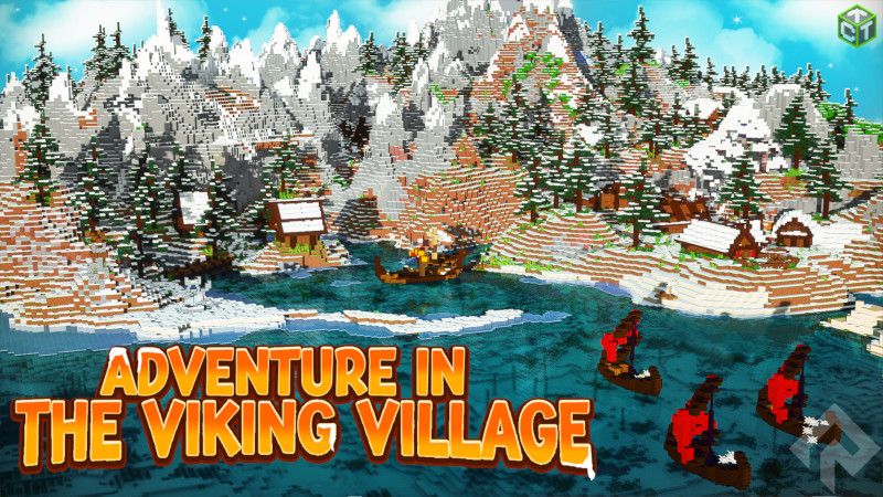 Adventure in Viking Village on the Minecraft Marketplace by RareLoot