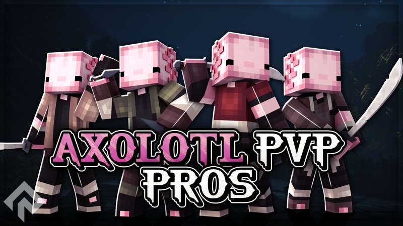 Axolotl Pvp Pros on the Minecraft Marketplace by RareLoot