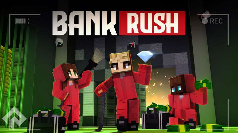 Bank Rush on the Minecraft Marketplace by RareLoot