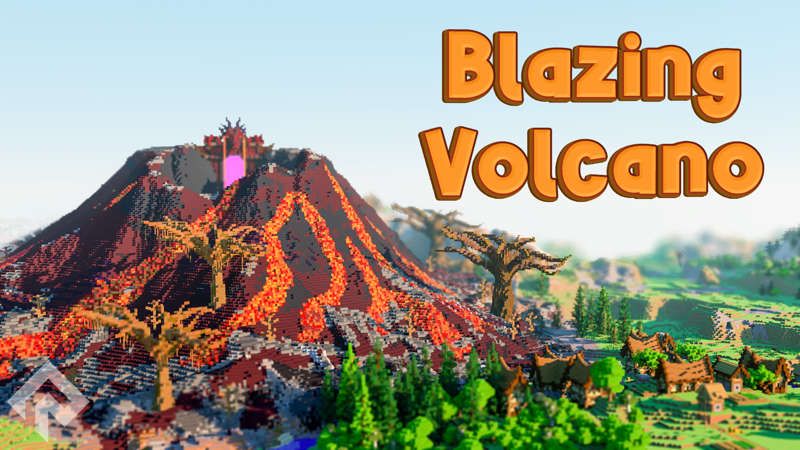 Blazing Volcano on the Minecraft Marketplace by RareLoot