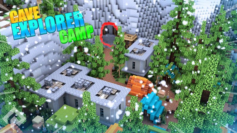 Cave Explorer Camp on the Minecraft Marketplace by RareLoot