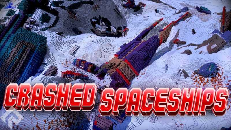 Crashed Spaceships on the Minecraft Marketplace by RareLoot