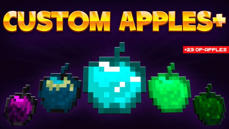 Custom Apples+ on the Minecraft Marketplace by RareLoot