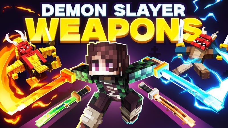 Demon Slayer Weapons on the Minecraft Marketplace by RareLoot