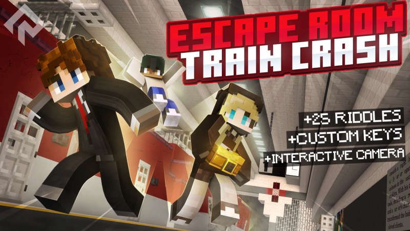 Escape Room - Train Crash on the Minecraft Marketplace by RareLoot