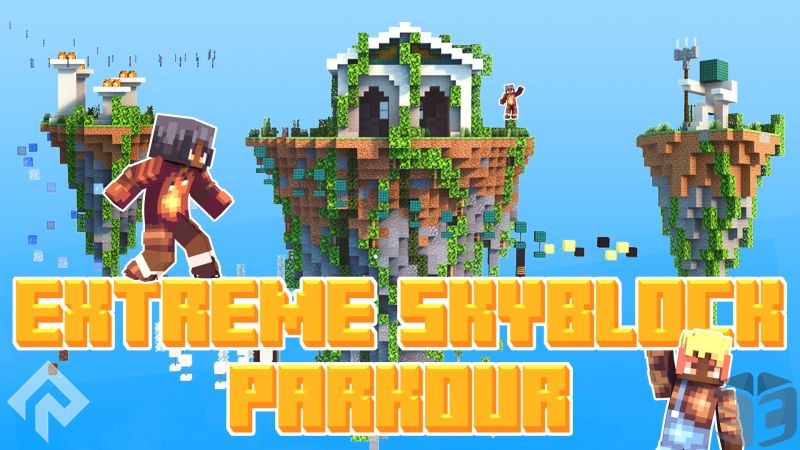 Extreme Skyblock Parkour on the Minecraft Marketplace by RareLoot