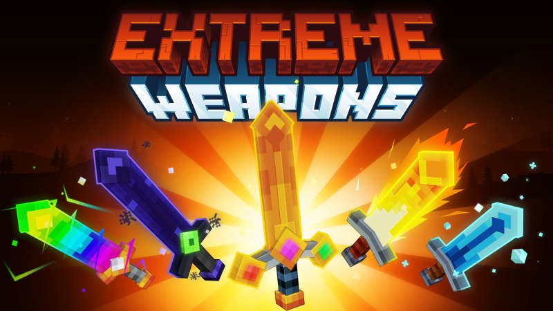 Extreme Weapons on the Minecraft Marketplace by RareLoot