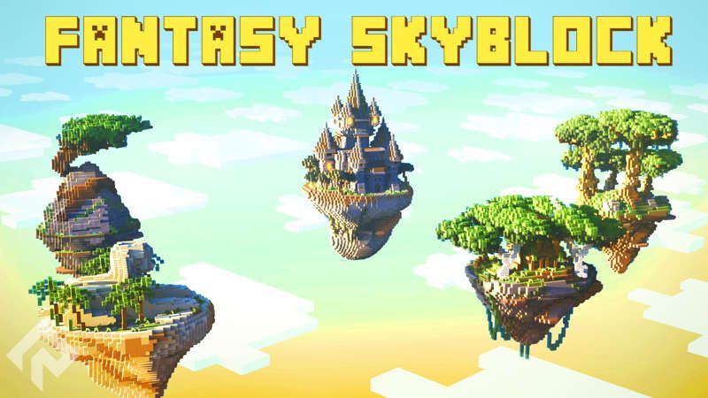 Fantasy Skyblock on the Minecraft Marketplace by RareLoot