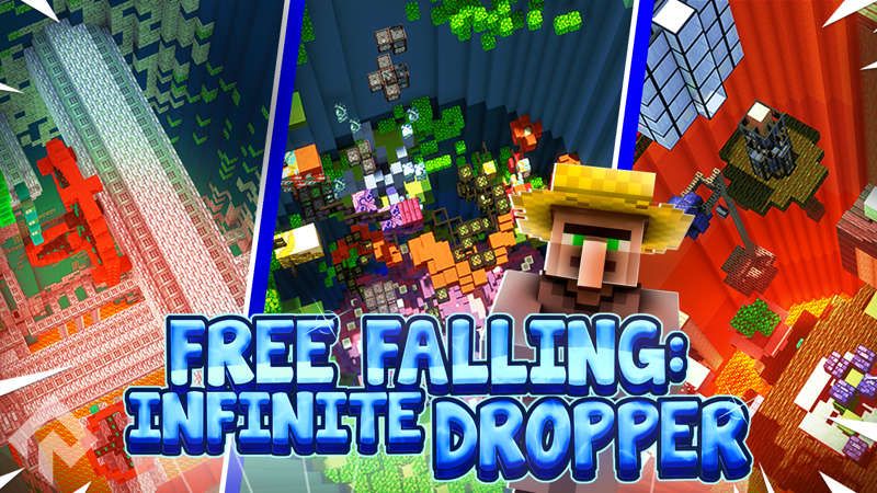 Free Falling: Infinite Dropper on the Minecraft Marketplace by RareLoot