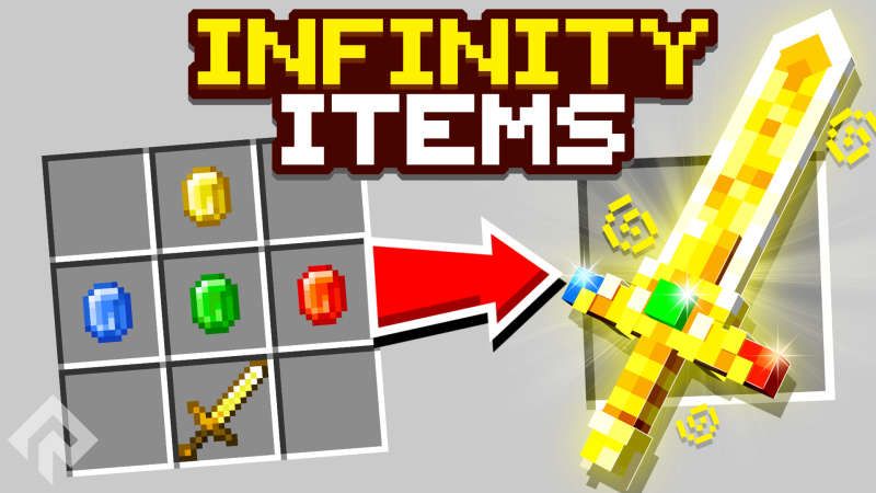 Infinity Items on the Minecraft Marketplace by RareLoot