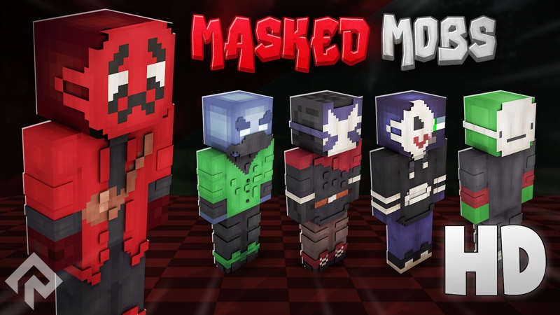 Masked Mobs HD on the Minecraft Marketplace by RareLoot