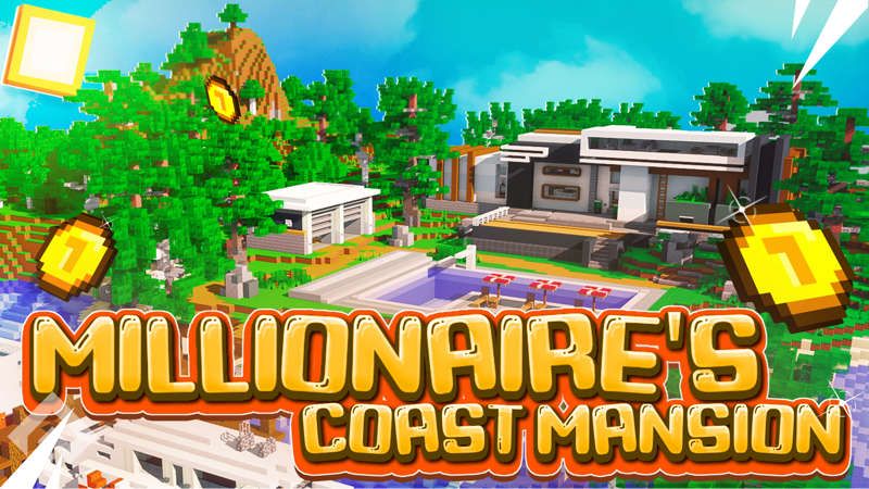 Millionaire's Coast Mansion on the Minecraft Marketplace by RareLoot