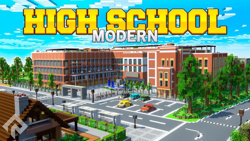 Modern High School on the Minecraft Marketplace by RareLoot