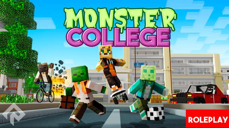 Monster College on the Minecraft Marketplace by RareLoot