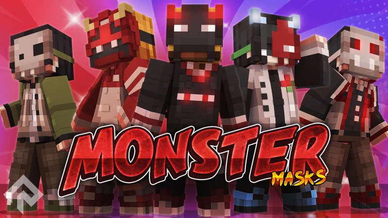 Monster Masks on the Minecraft Marketplace by RareLoot