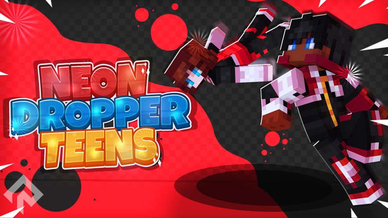 Neon Dropper Teens on the Minecraft Marketplace by RareLoot