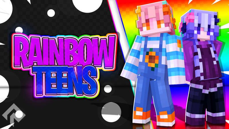 Rainbow Teens on the Minecraft Marketplace by RareLoot