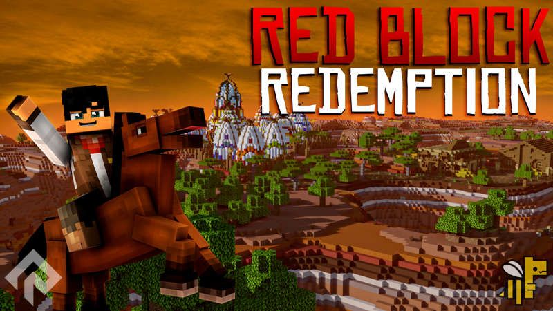 Red Block Redemption on the Minecraft Marketplace by RareLoot