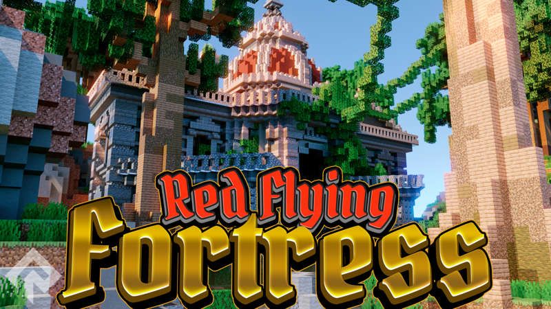 Red Flying Fortress on the Minecraft Marketplace by RareLoot